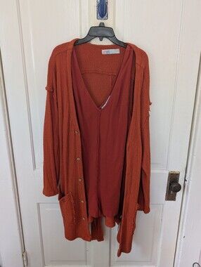 FP Beach Romper & Sweater Set